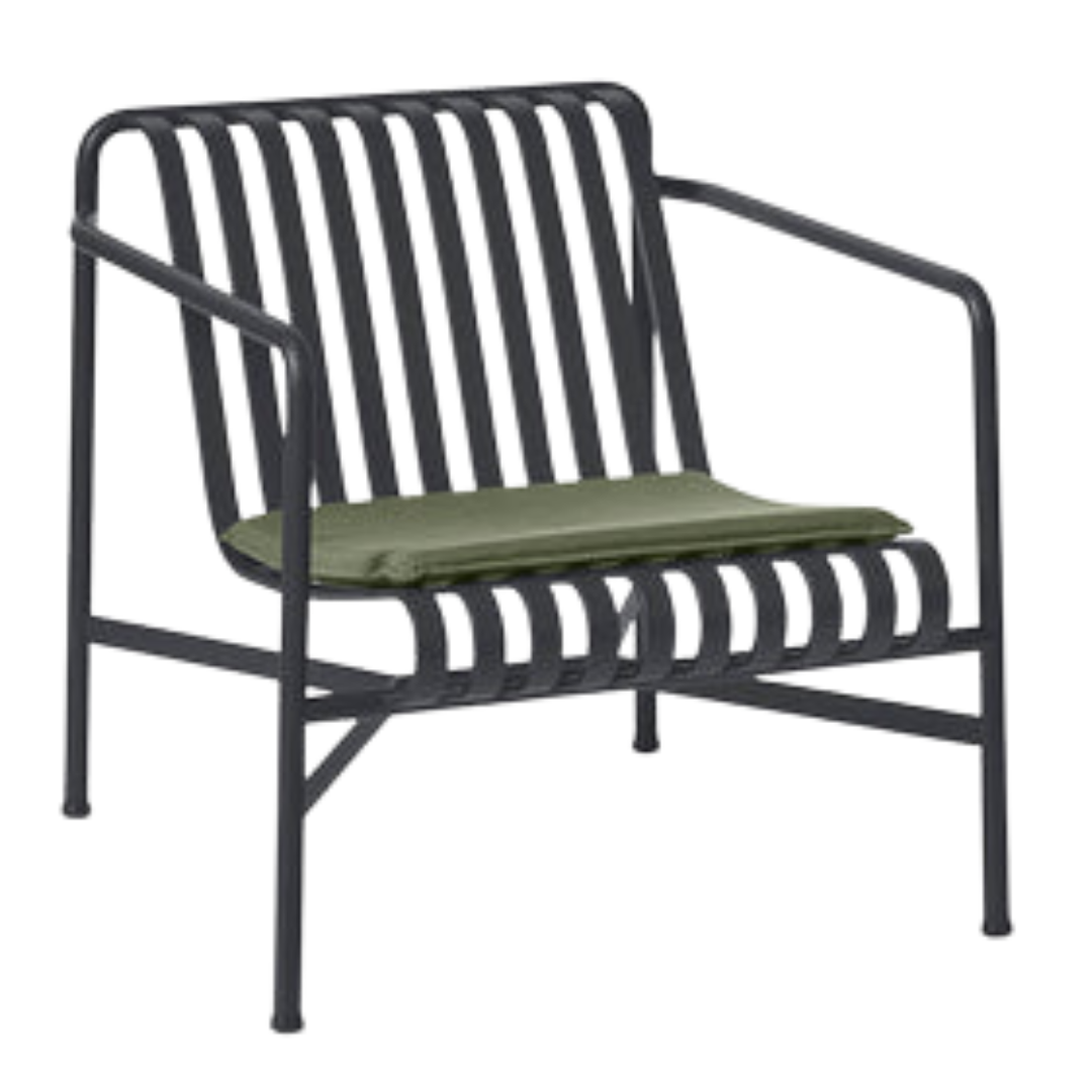 HAY - Palissade Lounge Chair High &amp; Low Cushion