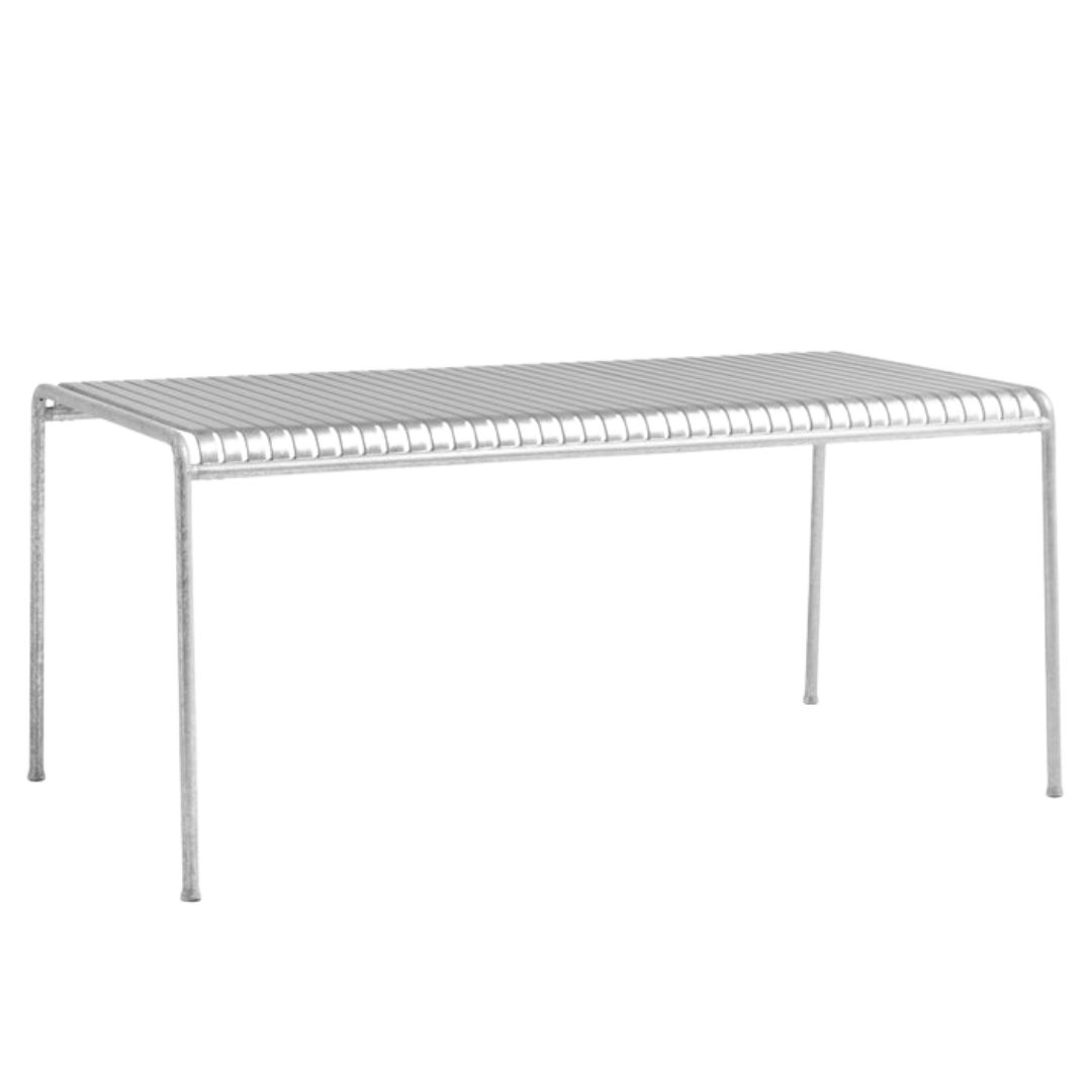 HAY - Palissade Table Large - Hot Galvanised