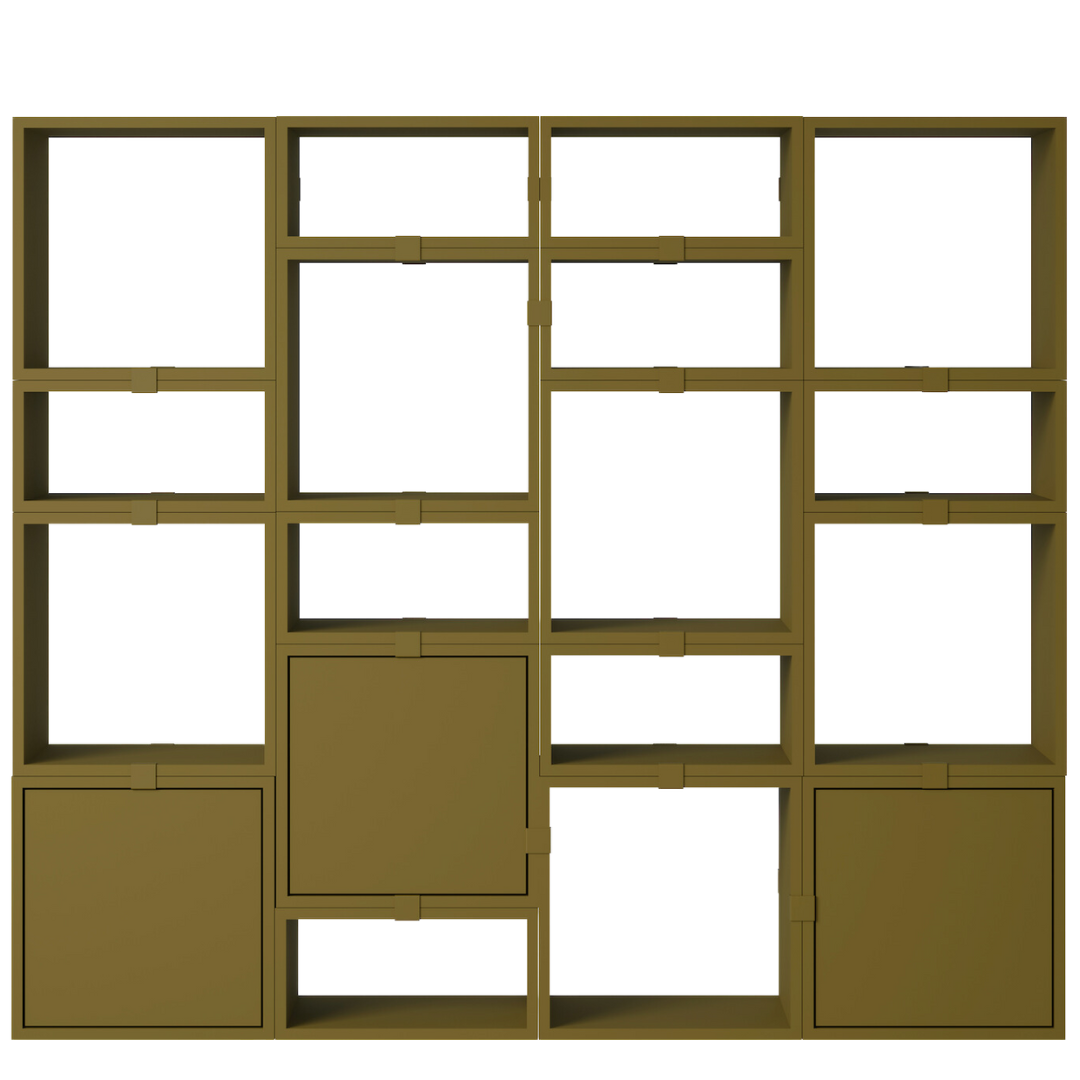 Muuto - Stacked Storage System - Bookcase - Configuration 4
