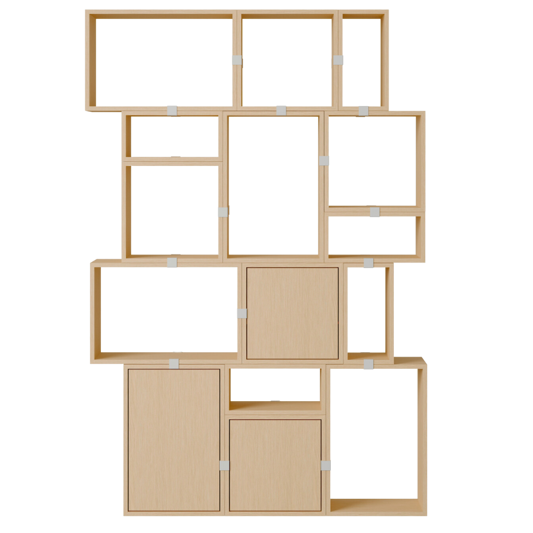 Muuto - Stacked Storage System - Bookcase - Configuration 2