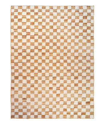 Ferm Living - Check Wool Jute Rug