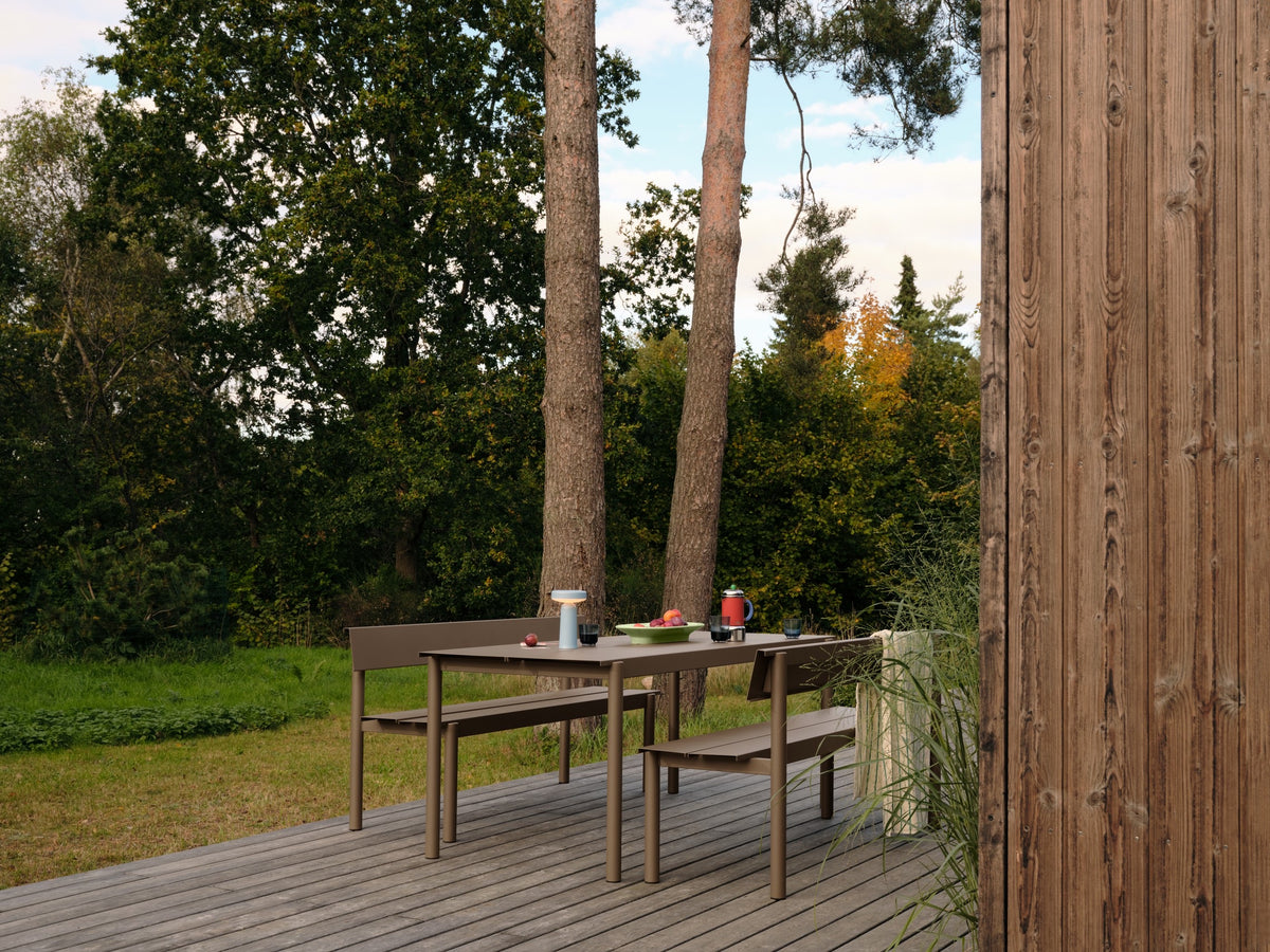 Muuto - Linear Steel Bench w. Backrest