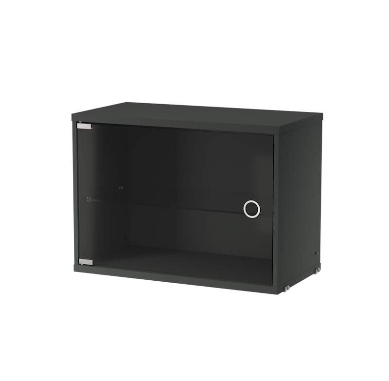 STRING - Display Cabinet with swing glass door