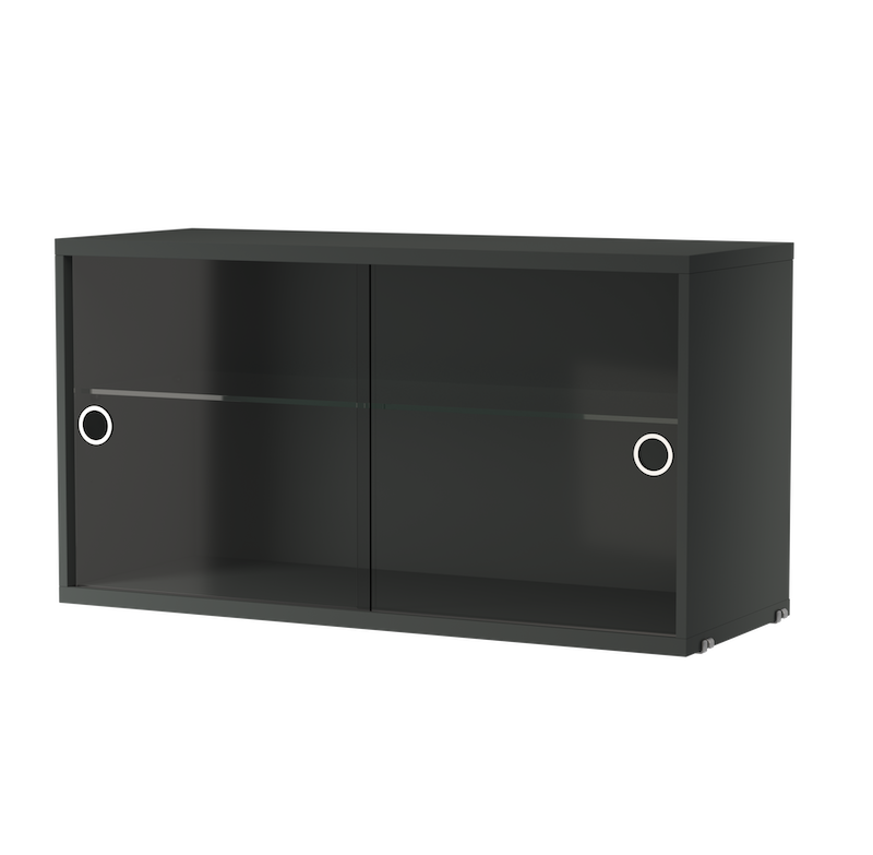 STRING - Display Cabinet - Sliding Glass Doors