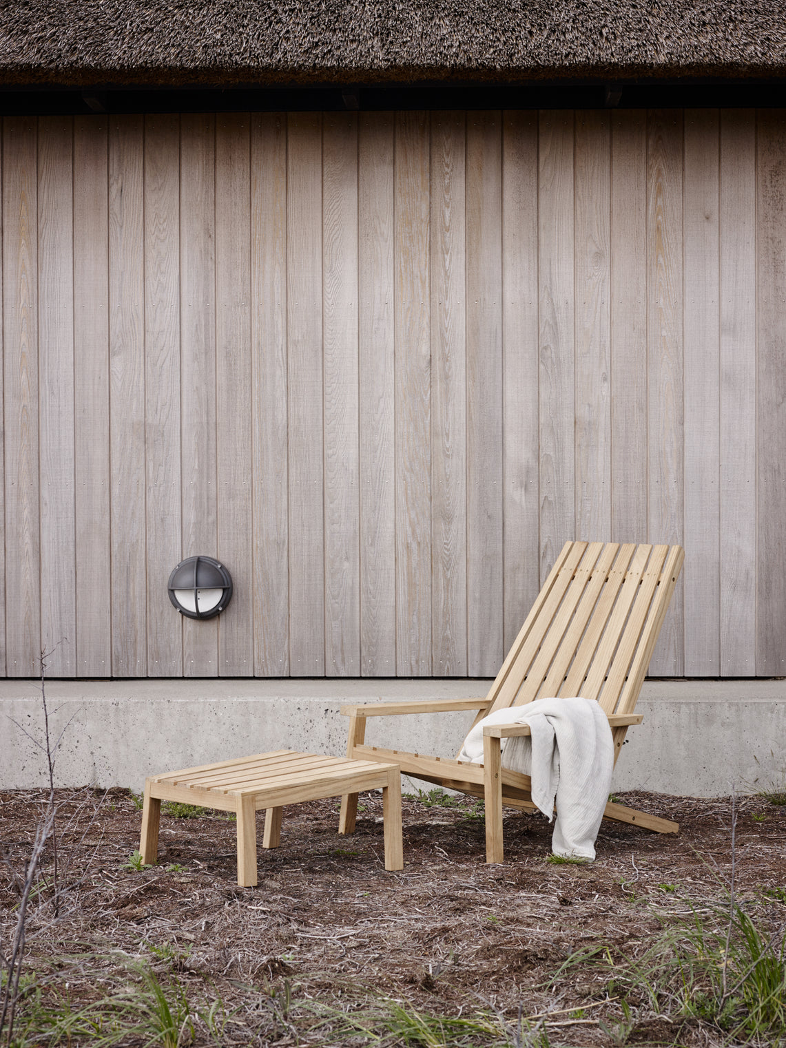 Fritz Hansen - Skagerak Collection - Between Lines Deck Stool