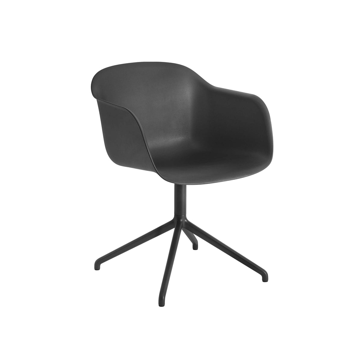Muuto - Fiber Armchair - Swivel Base with No Return