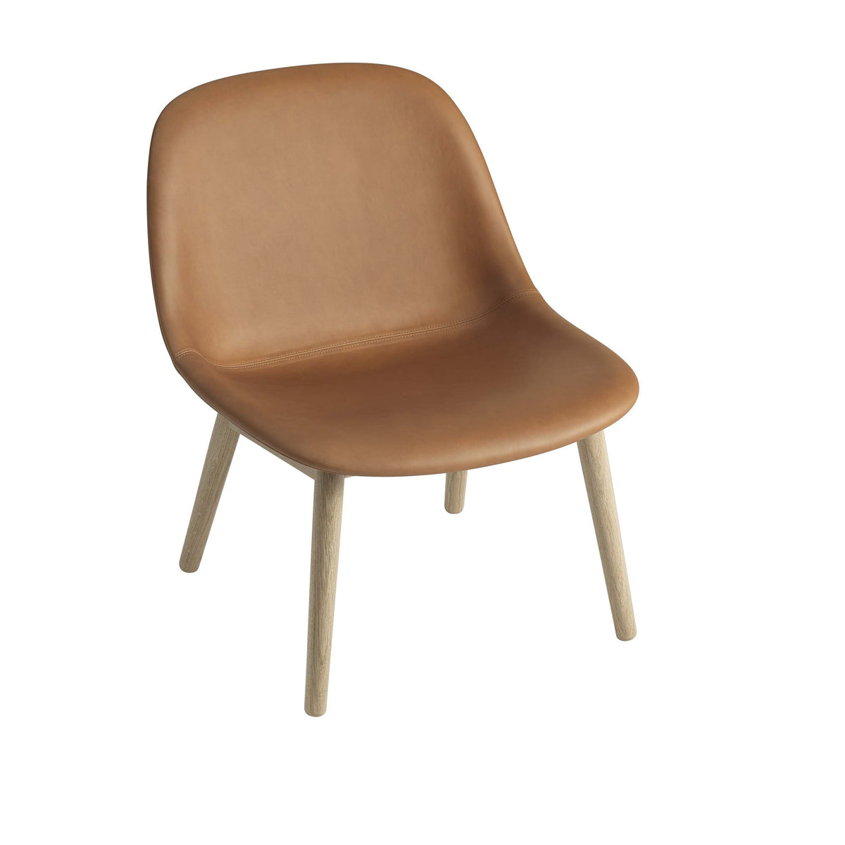 Muuto - Fiber Lounge Chair - Wood Base