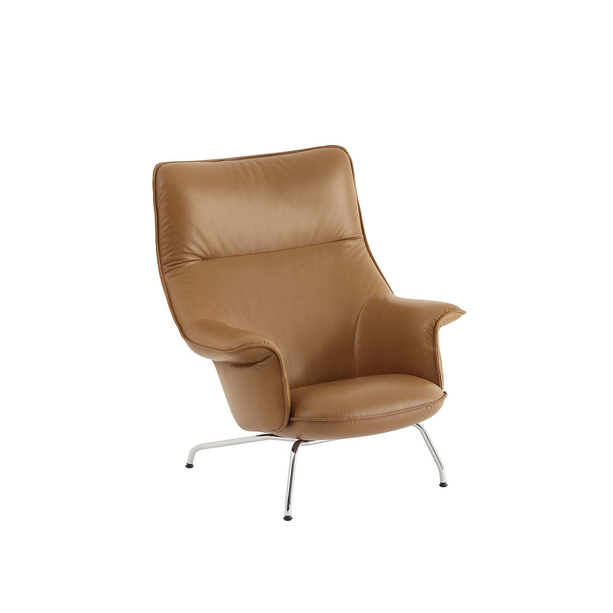 Muuto - Doze Lounge Chair High Back - Tube Base