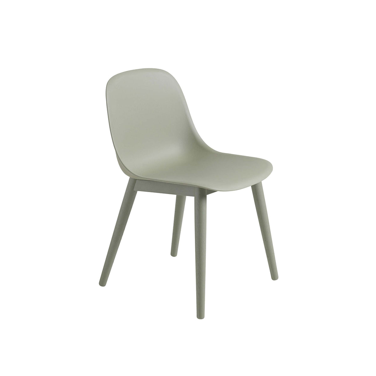 Muuto - Fiber Side Chair - Wood Base