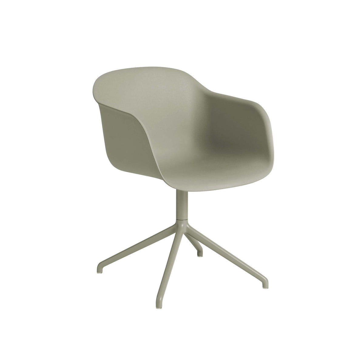 Muuto - Fiber Armchair - Swivel Base with No Return