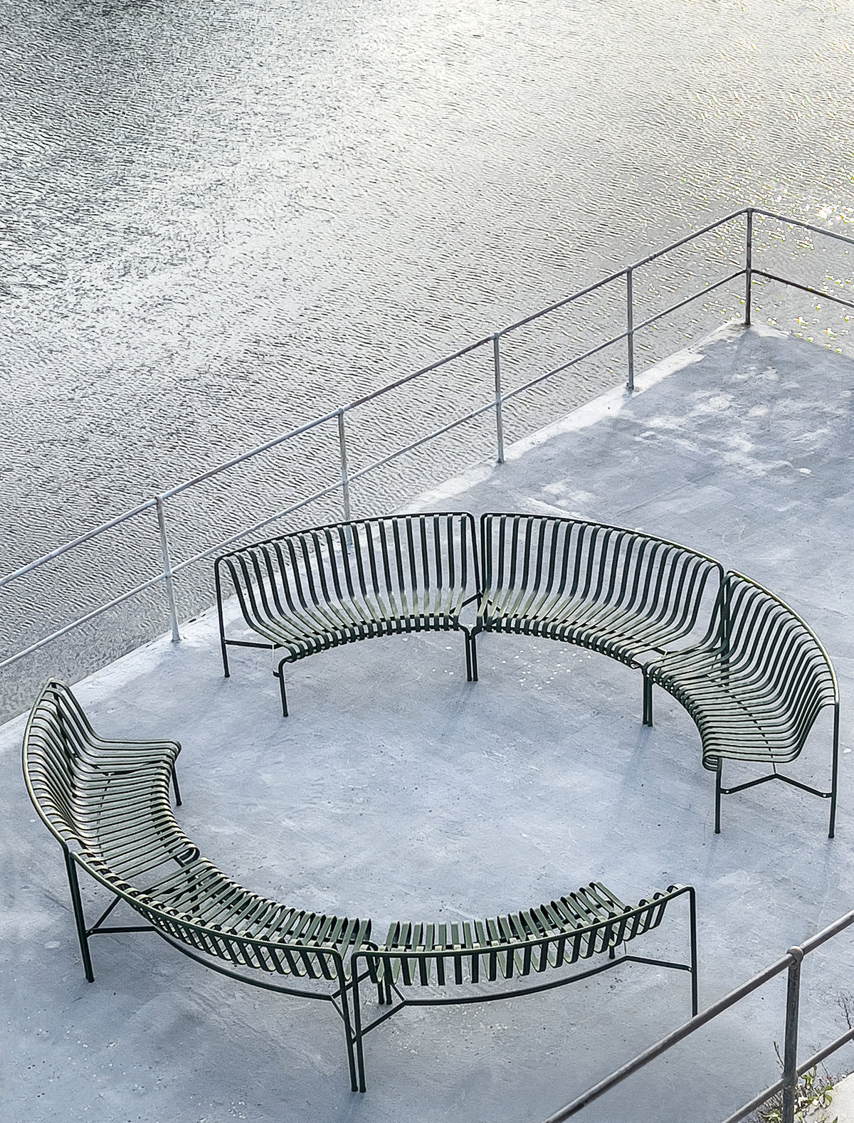 HAY - Palissade Park Dining Bench In-In Starter Set