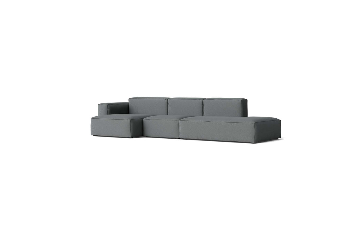 HAY - Mags Soft Low Sofa - 3 Seater - Combination 4 with Left Low Armrest