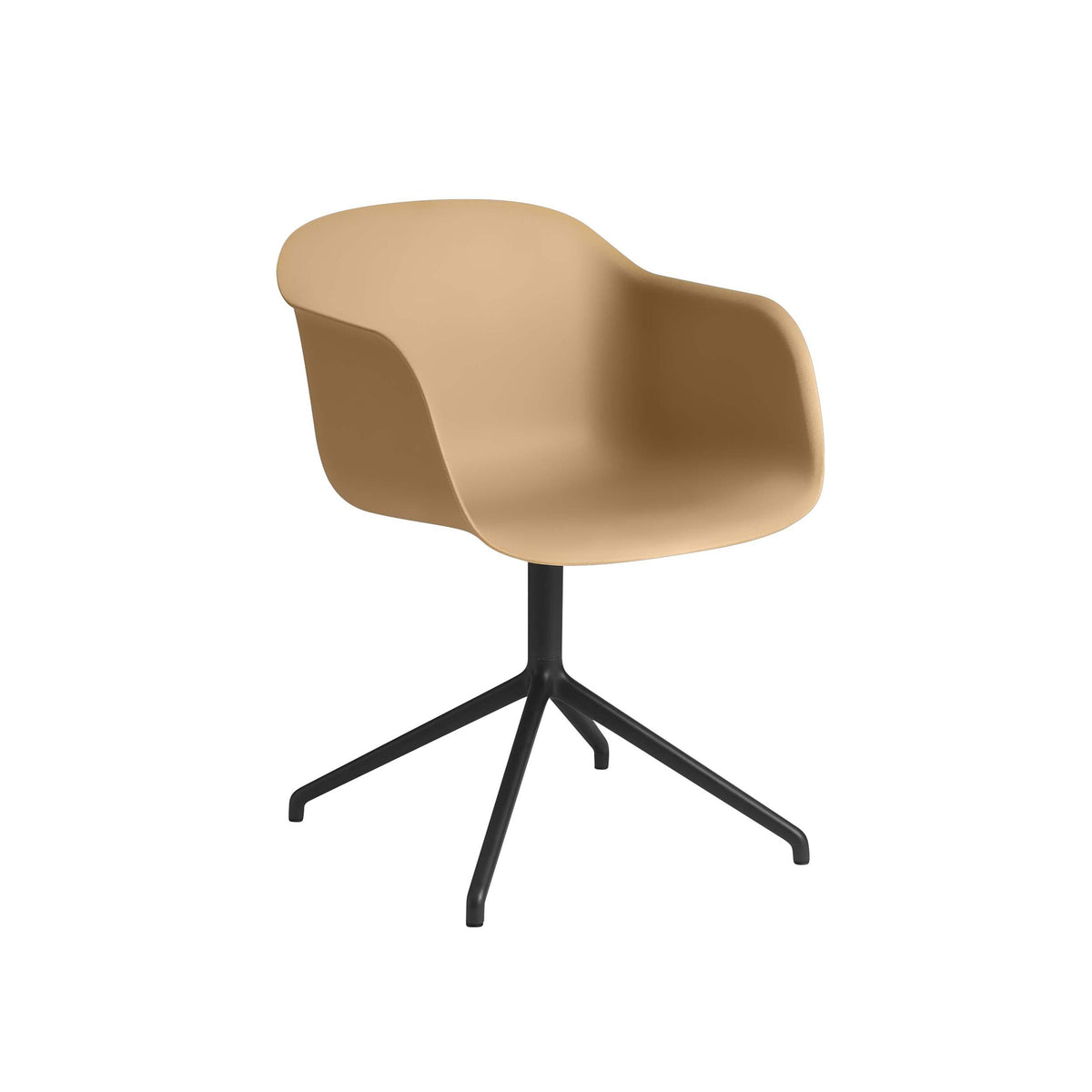 Muuto - Fiber Armchair - Swivel Base with No Return
