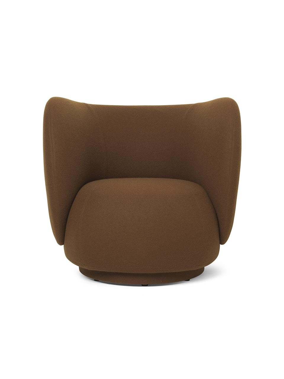 CH07 Shell Lounge Chair – Leather, Black Oak – Rouse Home
