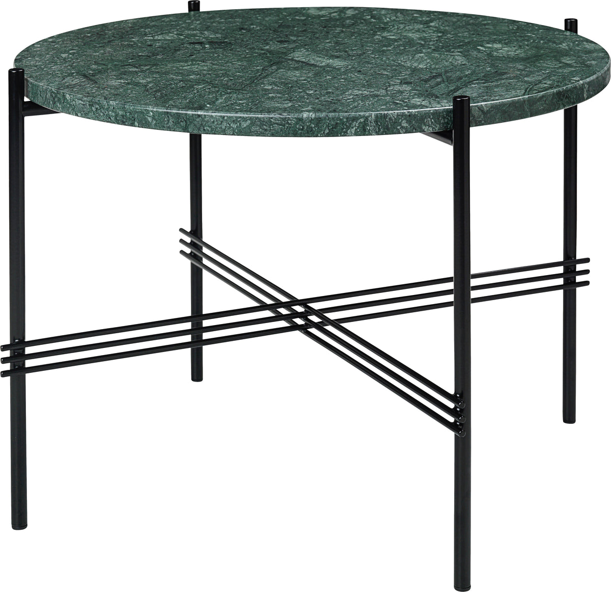 GUBI - TS Coffee Table - Black Base - Ø55 cm