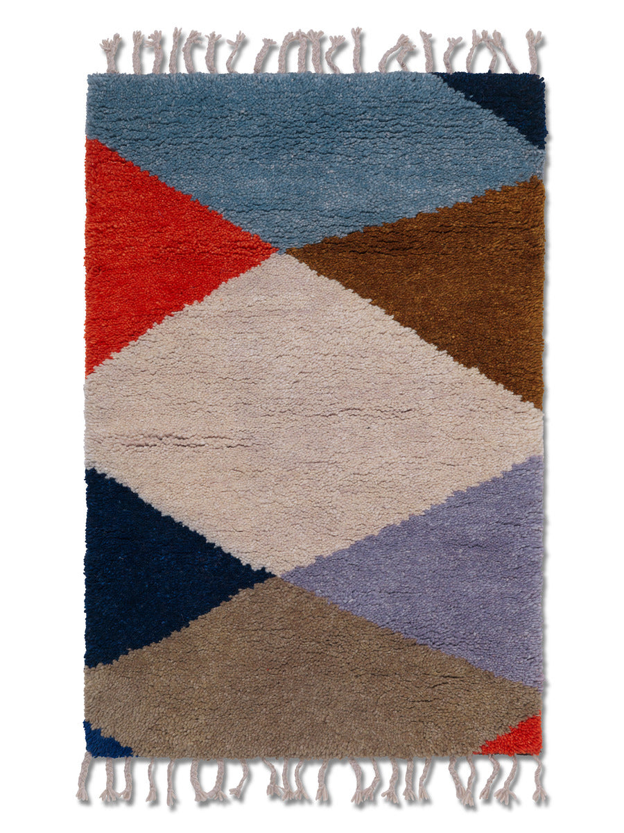 Ferm Living - Harlequin Knotted Rug