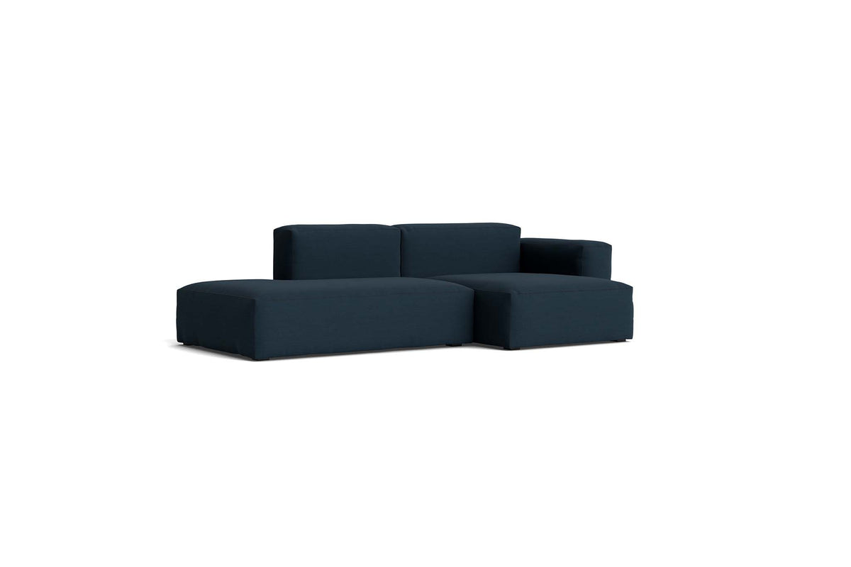 HAY - Mags Soft Low Sofa - 2.5 Seater - Combination 3 with Right Low Armrest