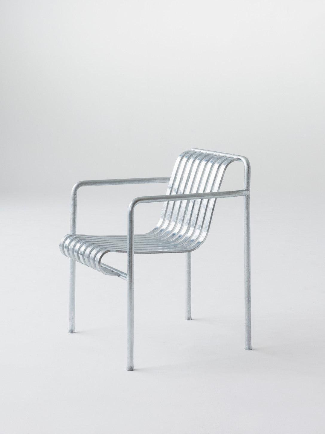 HAY - Palissade Dining Armchair - Hot Galvanised
