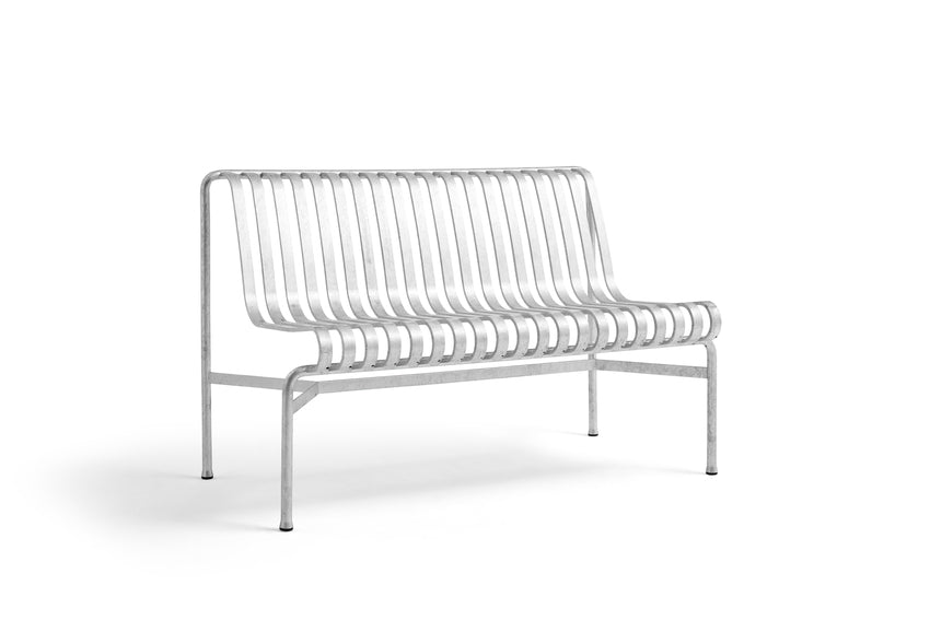 HAY - Palissade Dining Bench without Armrest - Hot Galvanised